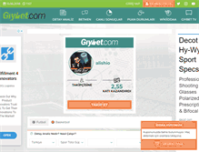 Tablet Screenshot of giybet.com